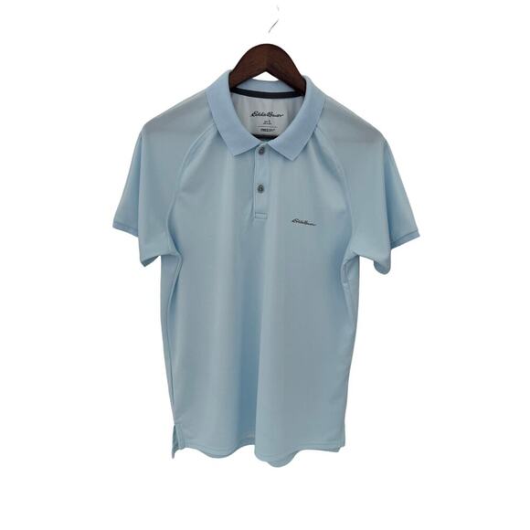 Eddie Bauer Other - Eddie Bauer Men's Freestone Polo Shirt Light Blue Size L